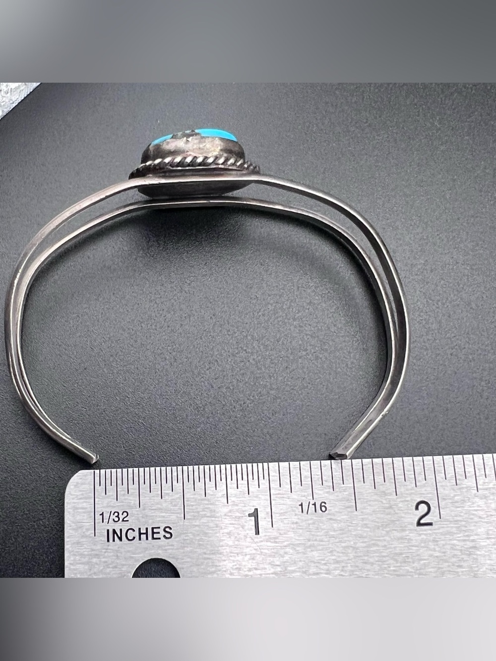 Native American Turquoise Cuff - Picture 7 of 8